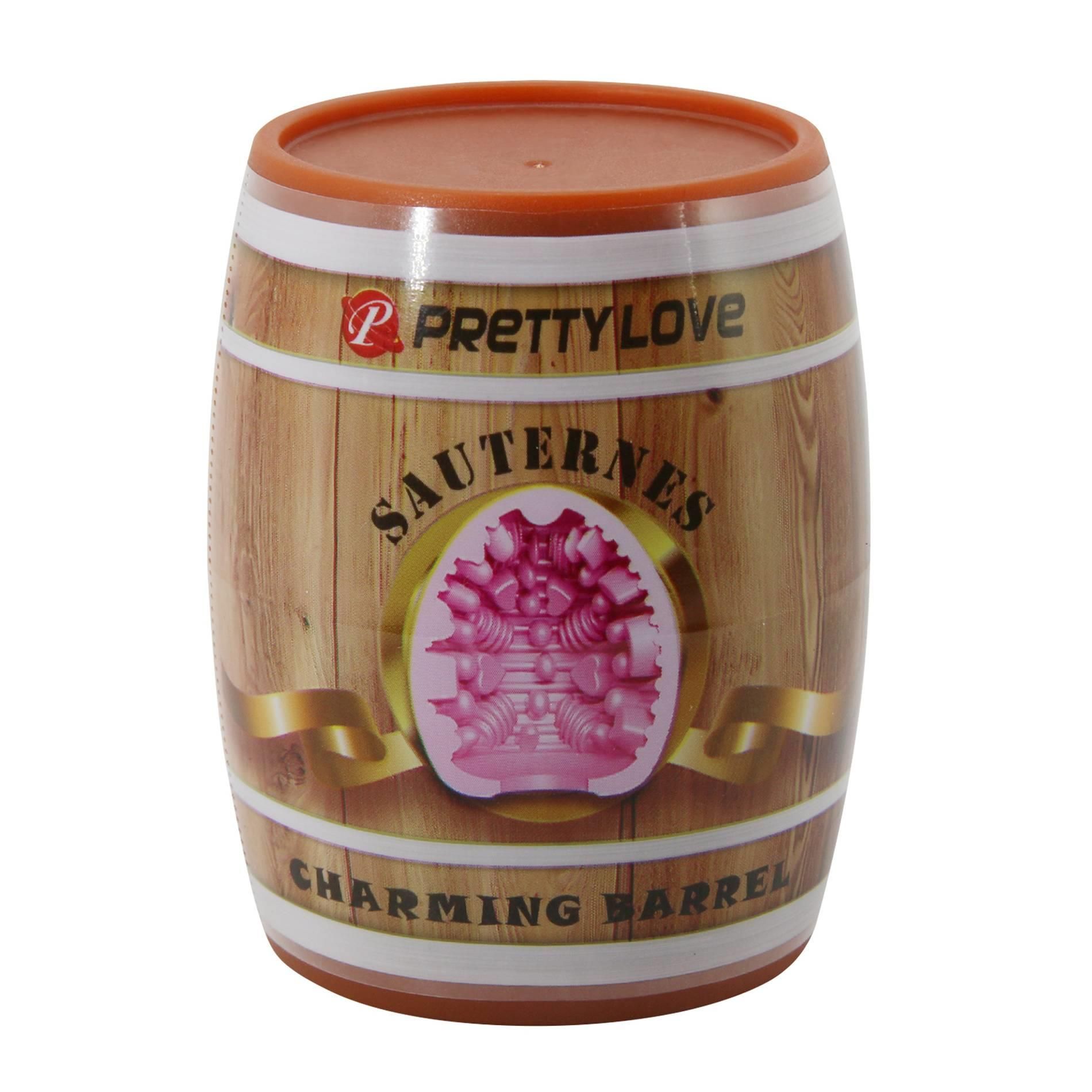 Мастурбатор яйцо Pretty Love Bourbon Charming Barrel (розовый)