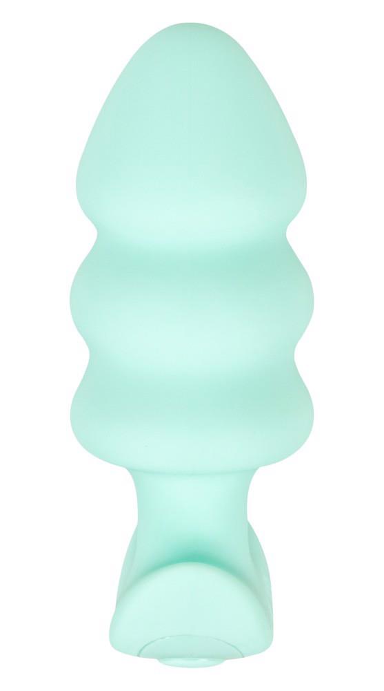 Korek analny Cuties Mini Butt Plug, 8 cm (mięta)