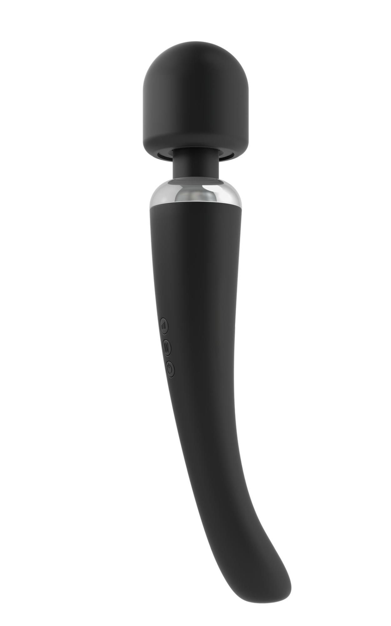 Вібромасажер Dorcel Megawand, 29,5 см (чорний)