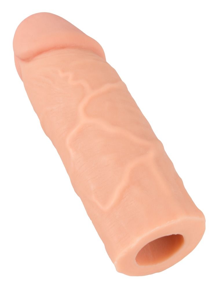 Насадка на пенис Nature Skin Extension Sleeve, 15,5 см (телесный)