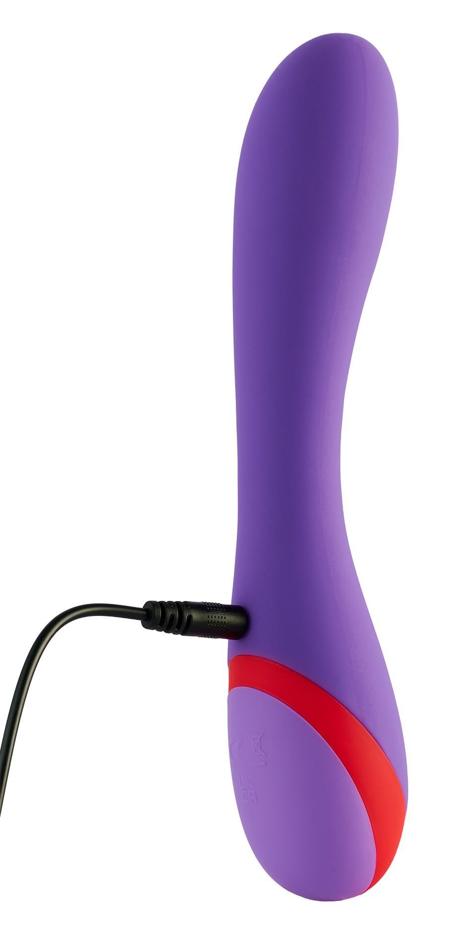 Wibrator Dream Toys Twin Toned, 19 cm (fioletowy)