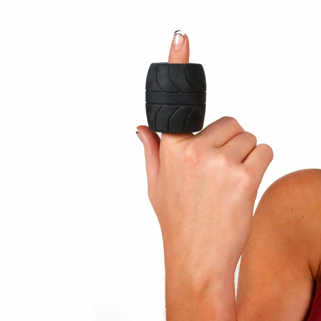 Ерекційне кільце Perfect Fit SilaSkin Ball Stretcher, 5,1 см (чорний)