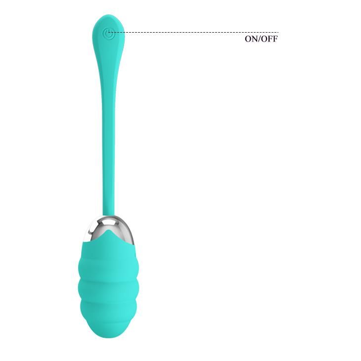 Виброяйцо Pretty Love Franklin Vibrating Egg, 19,1 см (мятный)