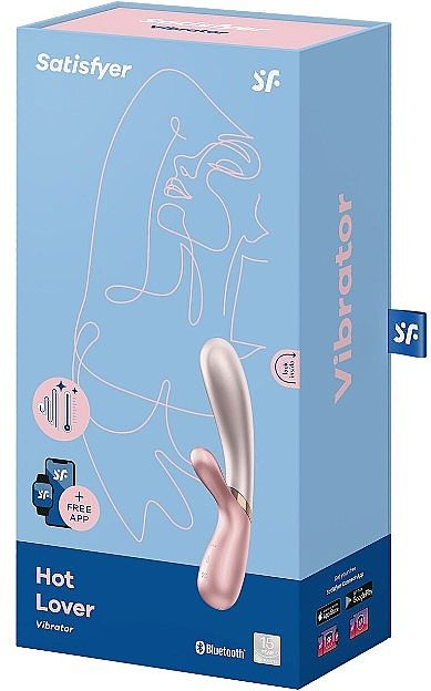 Вібратор-кролик Satisfyer Hot Lover, 20 см (рожевий)