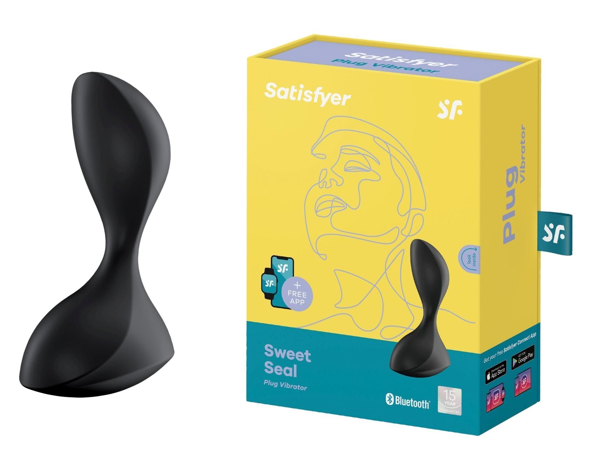 Анальна пробка з вібрацією Satisfyer Sweet Seal, 11,2 см (чорний)