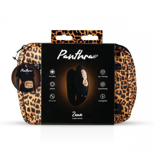 Вибратор Panthra Zuna, 8,5 см (чёрный)
