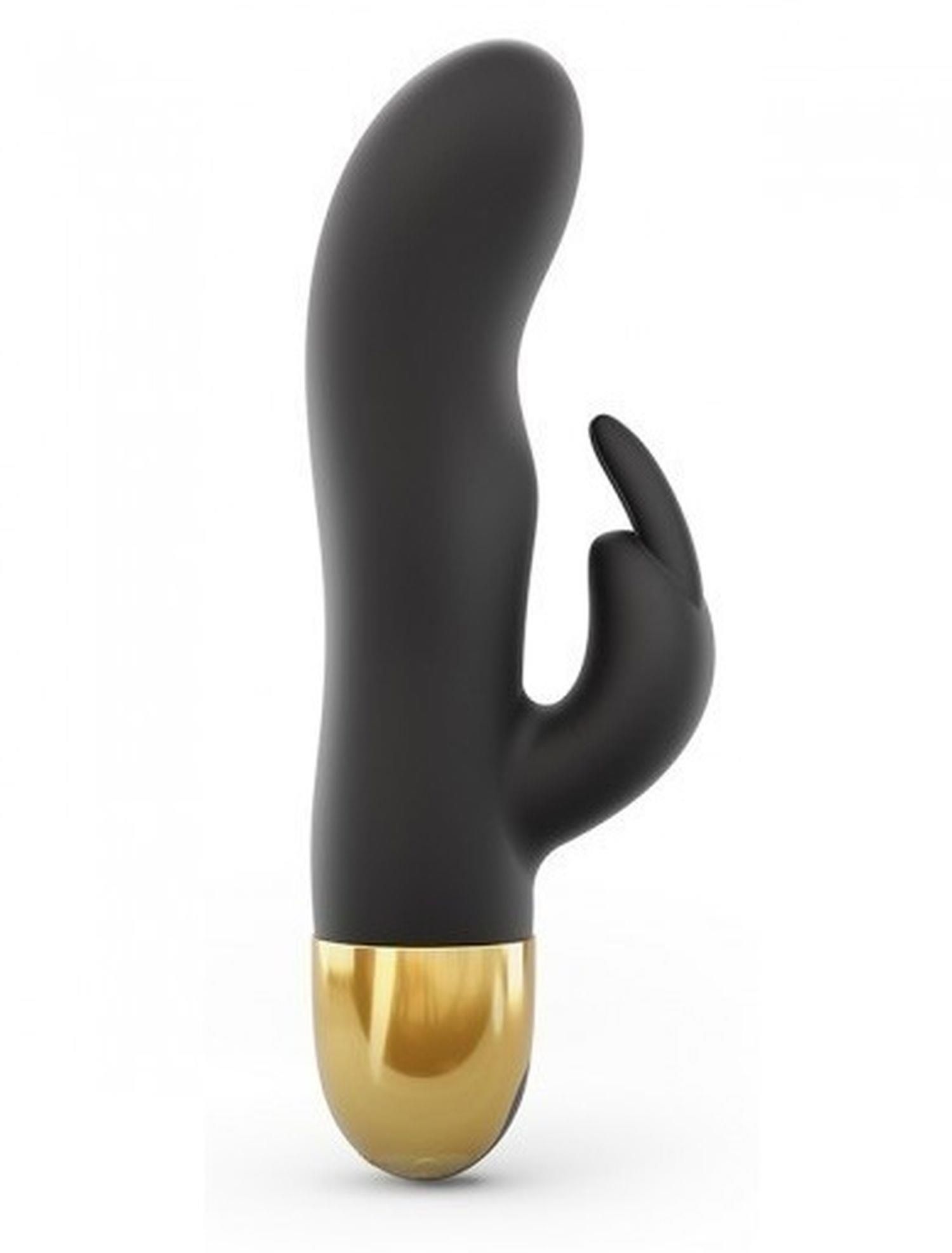 Wibrator królik Dorcel Expert G, 19 cm (czarny)