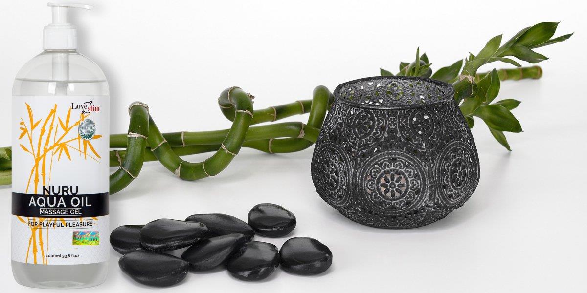 Массажное масло Love Stim Nuru Aqua Oil, 1000 ml