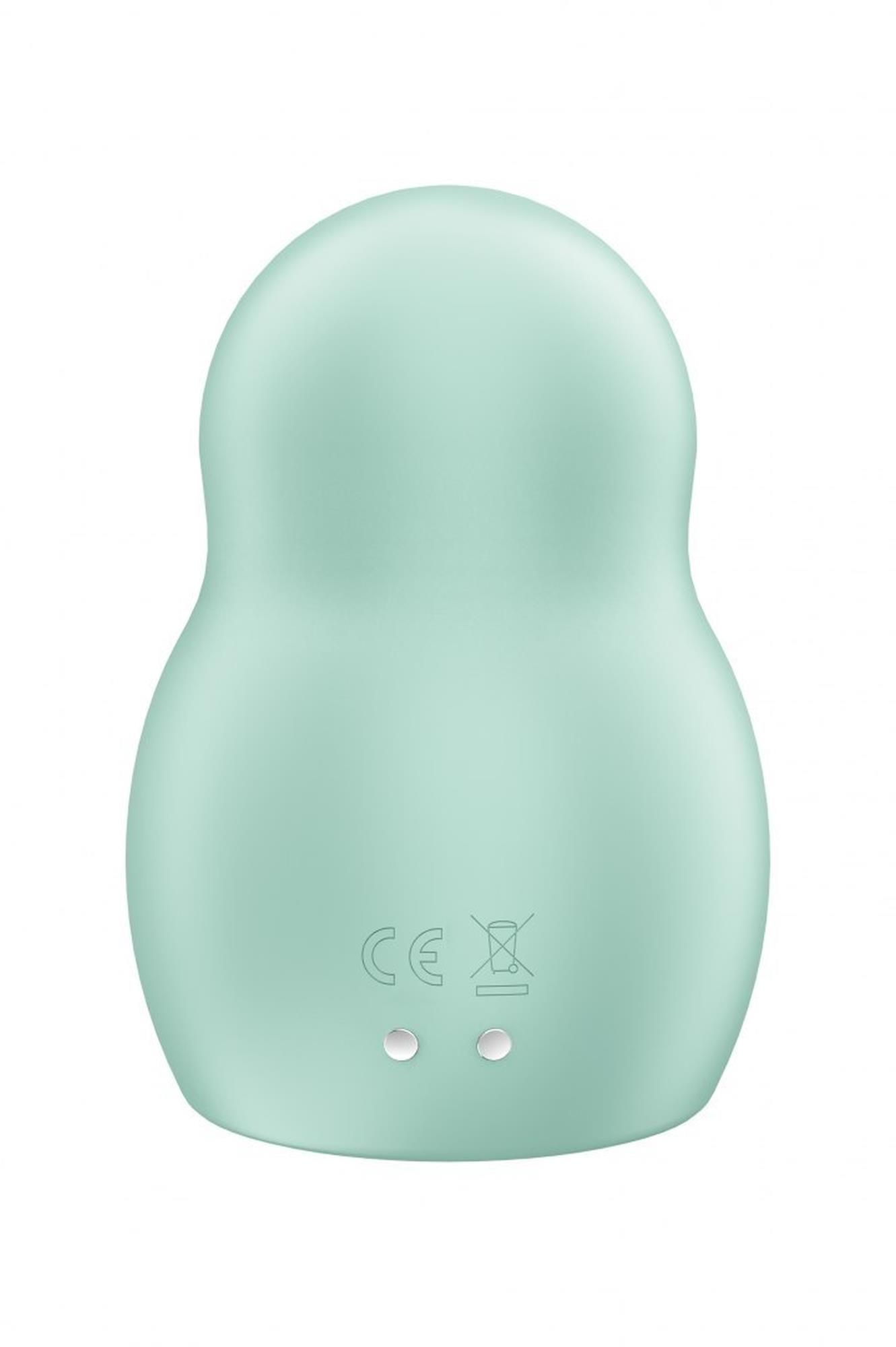 Вакуумный стимулятор клитора с вибрацией Satisfyer Pro To Go 1 (мятный)