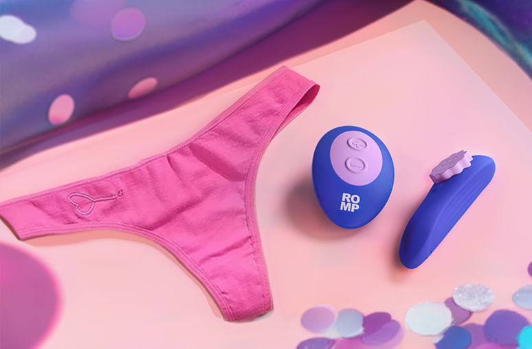 Вибратор в трусики Party Romp, 8.7 см (фиолетовый)