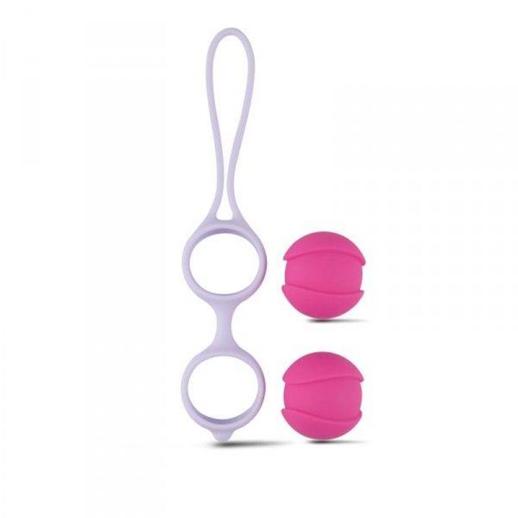 Вагинальные шарики Toyz4lovers Palline Vaginali Bi-Balls, 16 см (розовый)