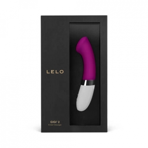 Вибратор Lelo Gigi 2, 16,5 см (малиновый)