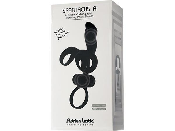 Насадка на пеніс Adrien Lastic Spartacus R (чорний)