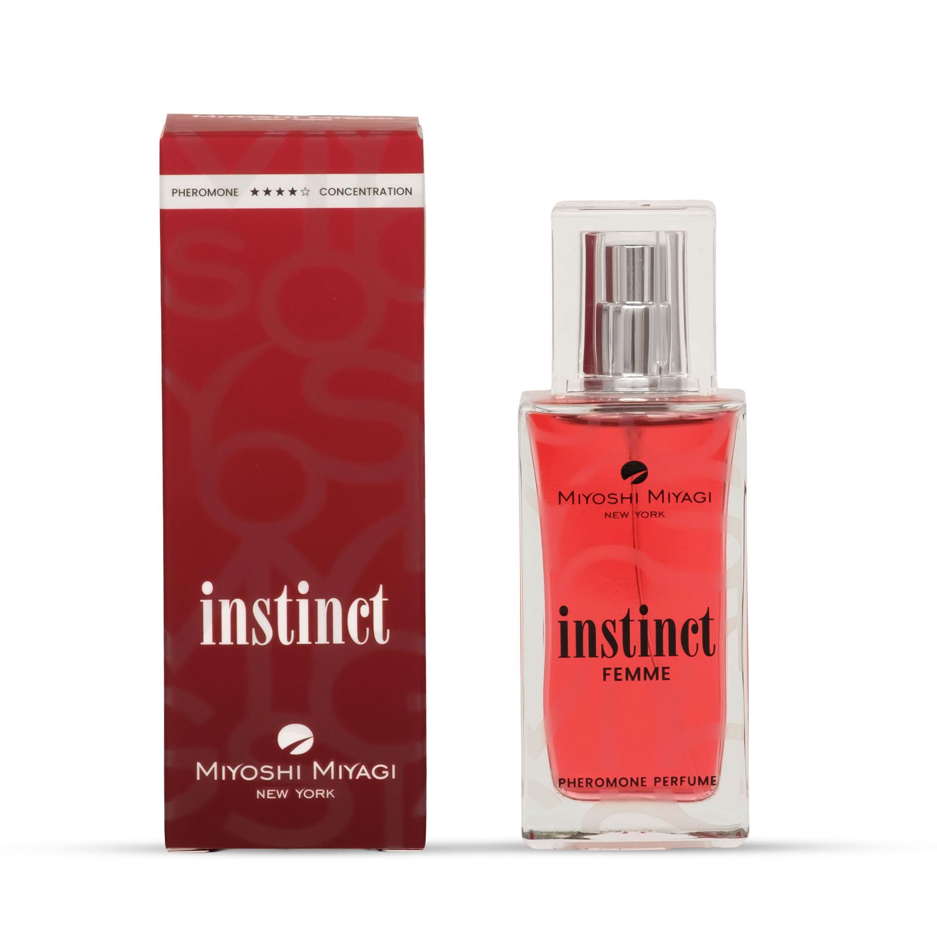 Perfumy z feromonami dla kobiet Miyoshi Miyagi Instinct Femme, 50 ml