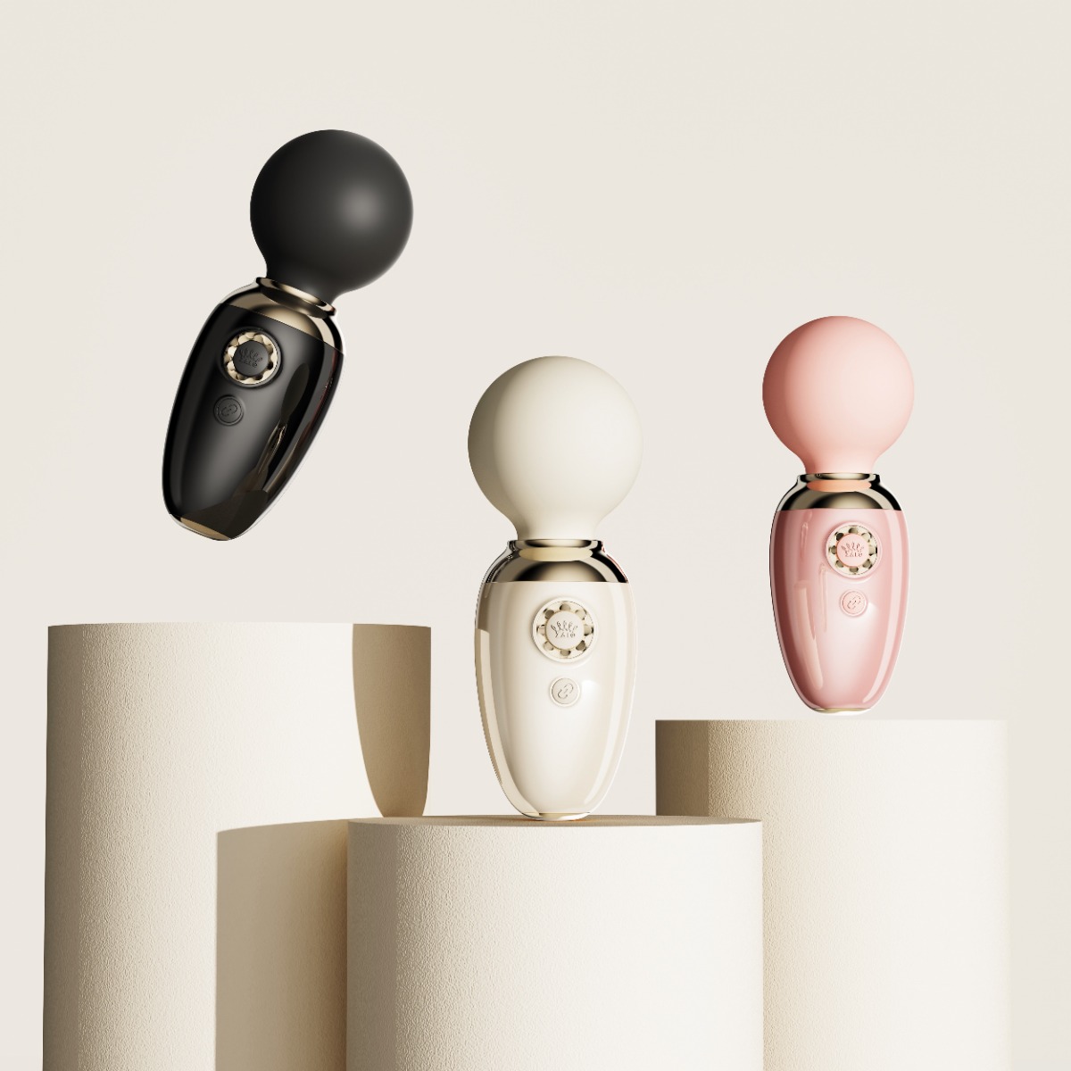 Wibrator łechtaczki Zalo Ava Ivory, 8,9 cm (biały)