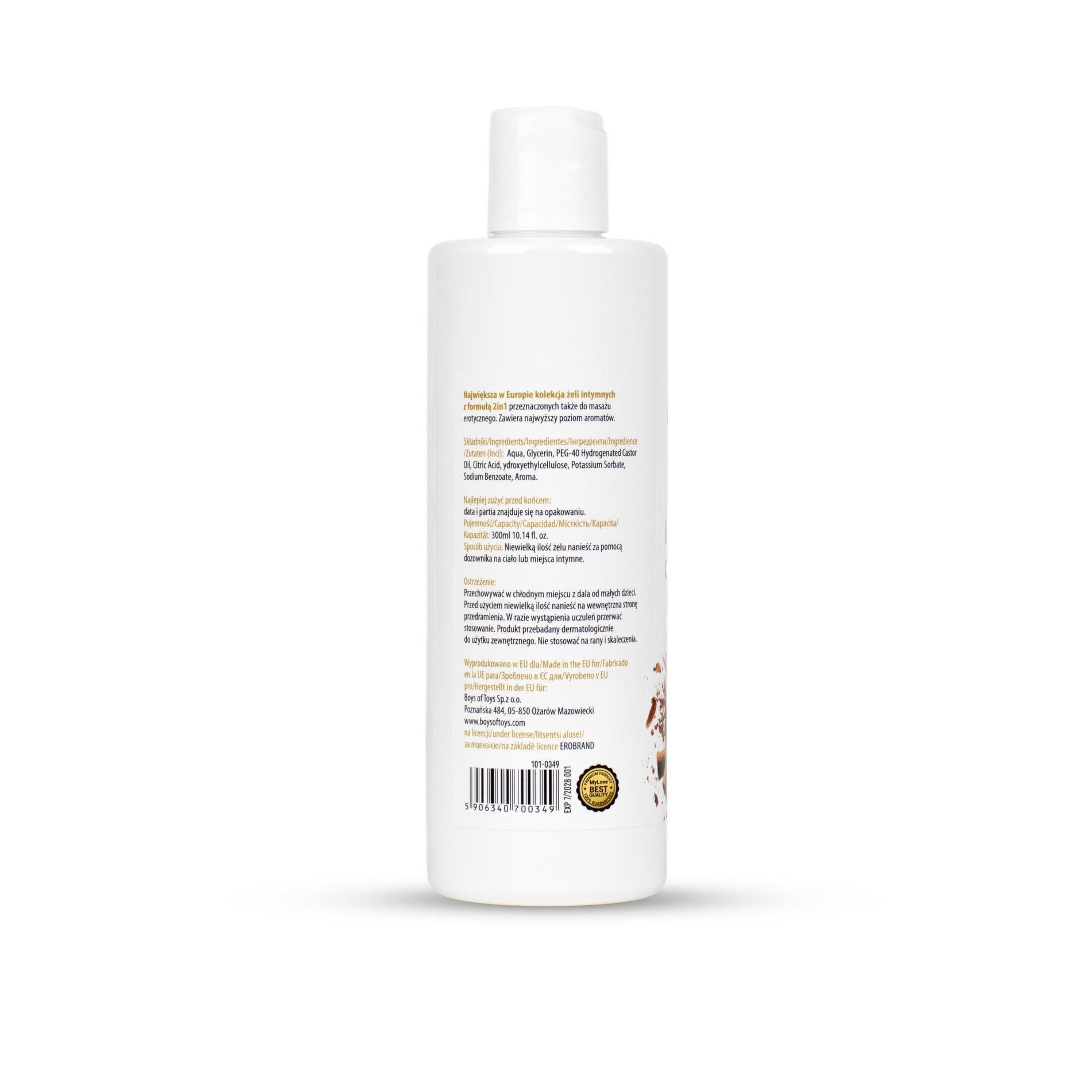 Лубрикант MyLove Aroma Series Intim&Massage 2in1 Cinnamon, 300 мл