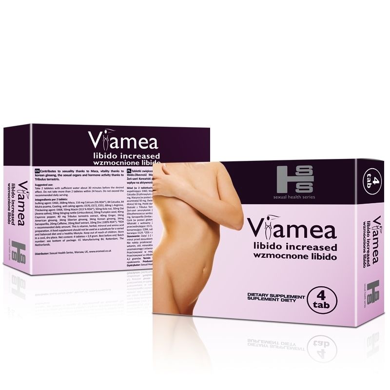 Капсули для жінок Sexual Health Series Viamea, 4 шт