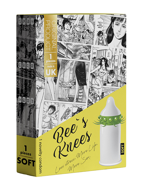 Презервативи Egzo Bee`s Knees, 1 шт