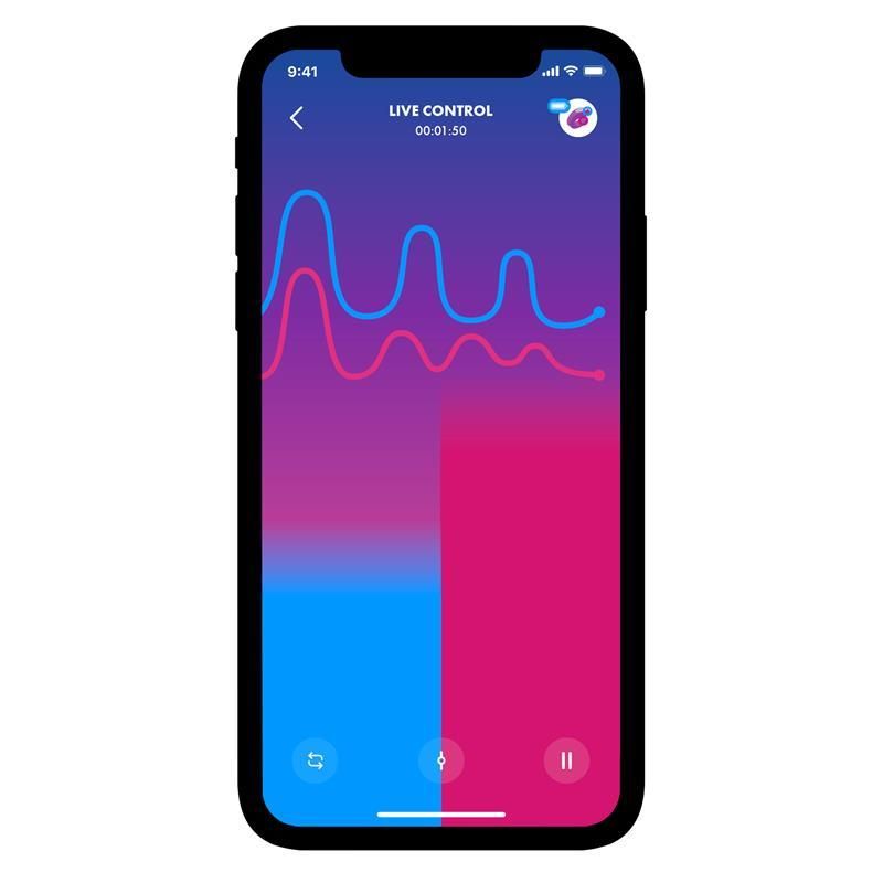 Вакуумный стимулятор клитора с вибрацией Satisfyer Dual Love (красный)