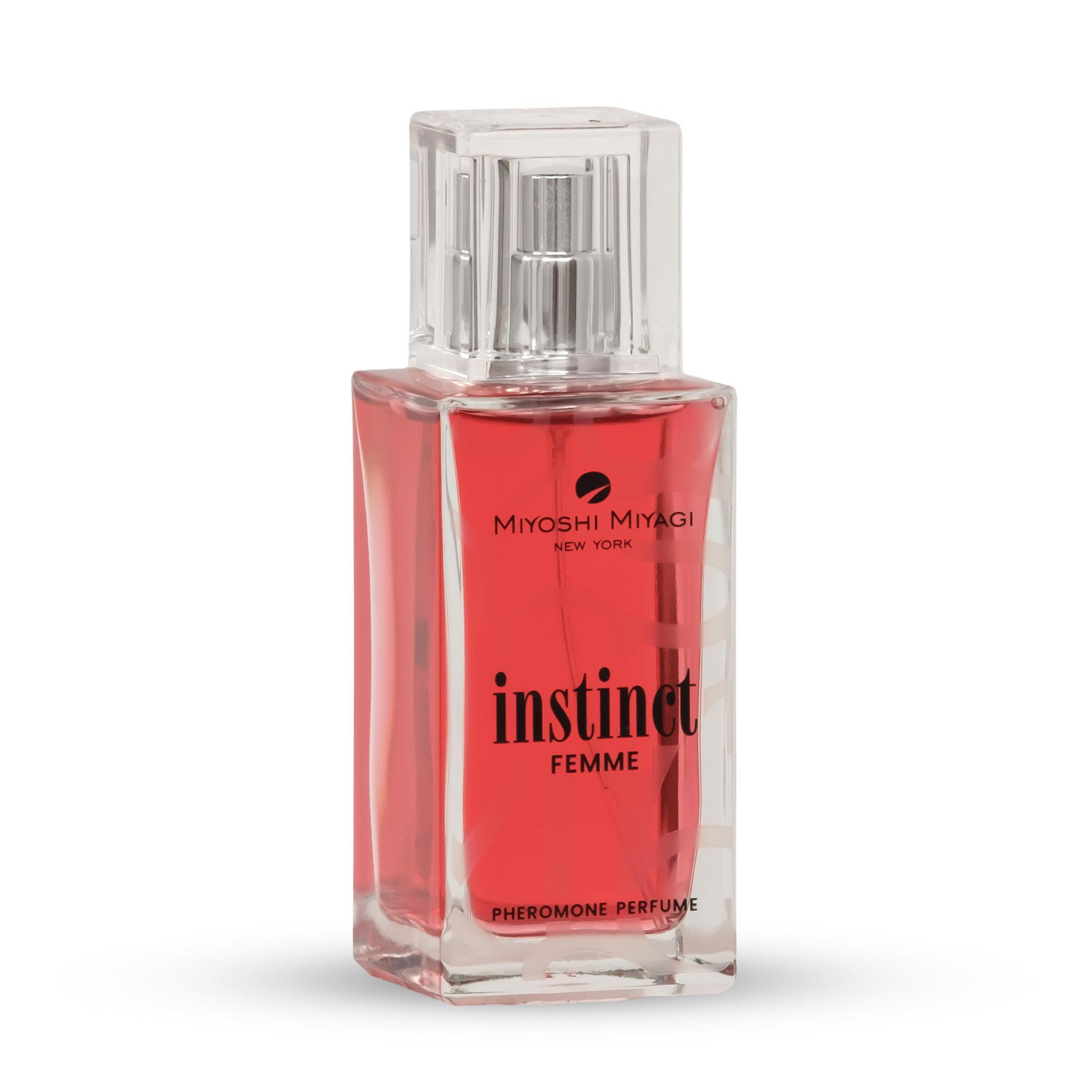 Perfumy z feromonami dla kobiet Miyoshi Miyagi Instinct Femme, 50 ml