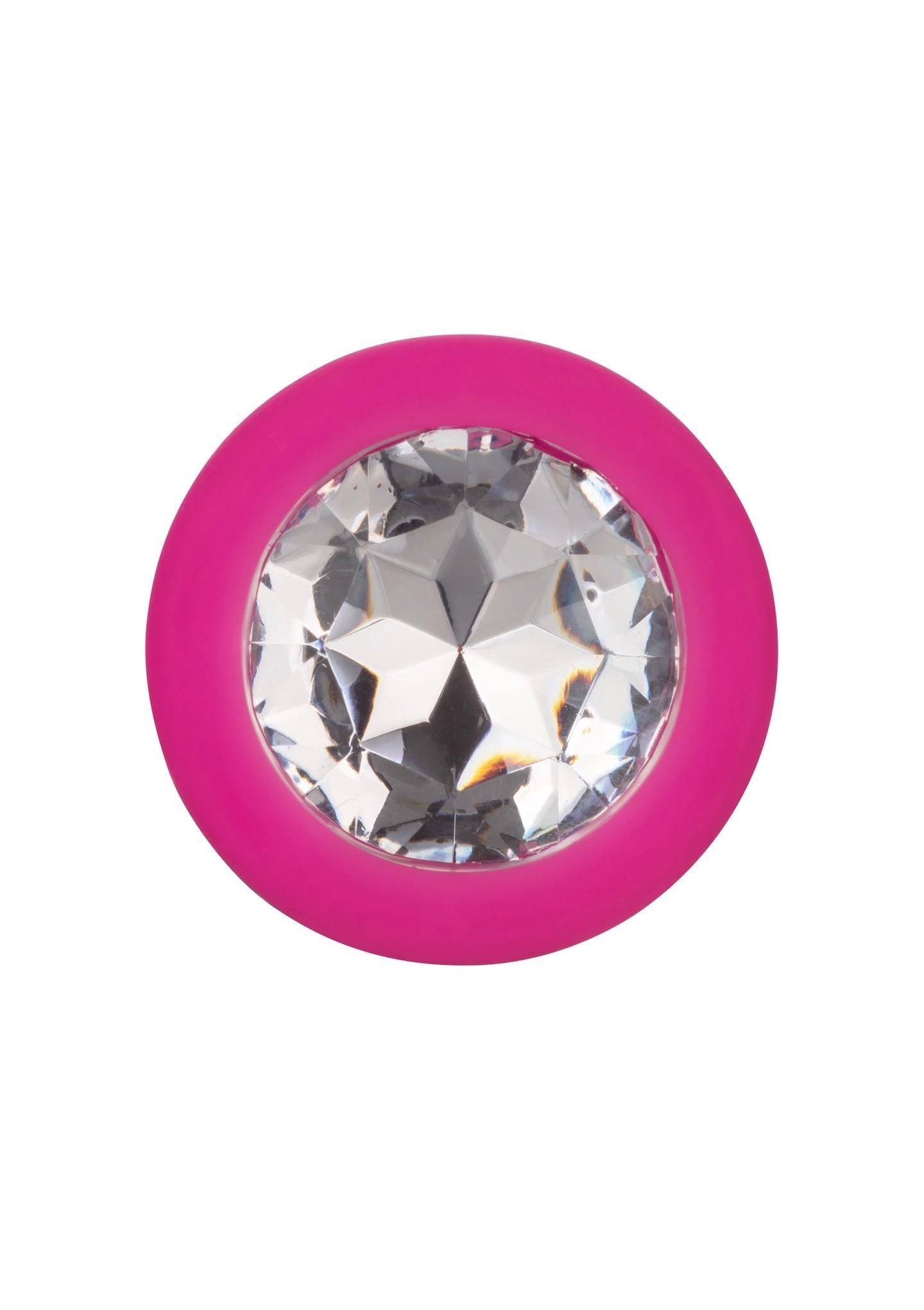 Набор анальных пробок Calexotics Cheeky Gems, 3 шт (розовый)