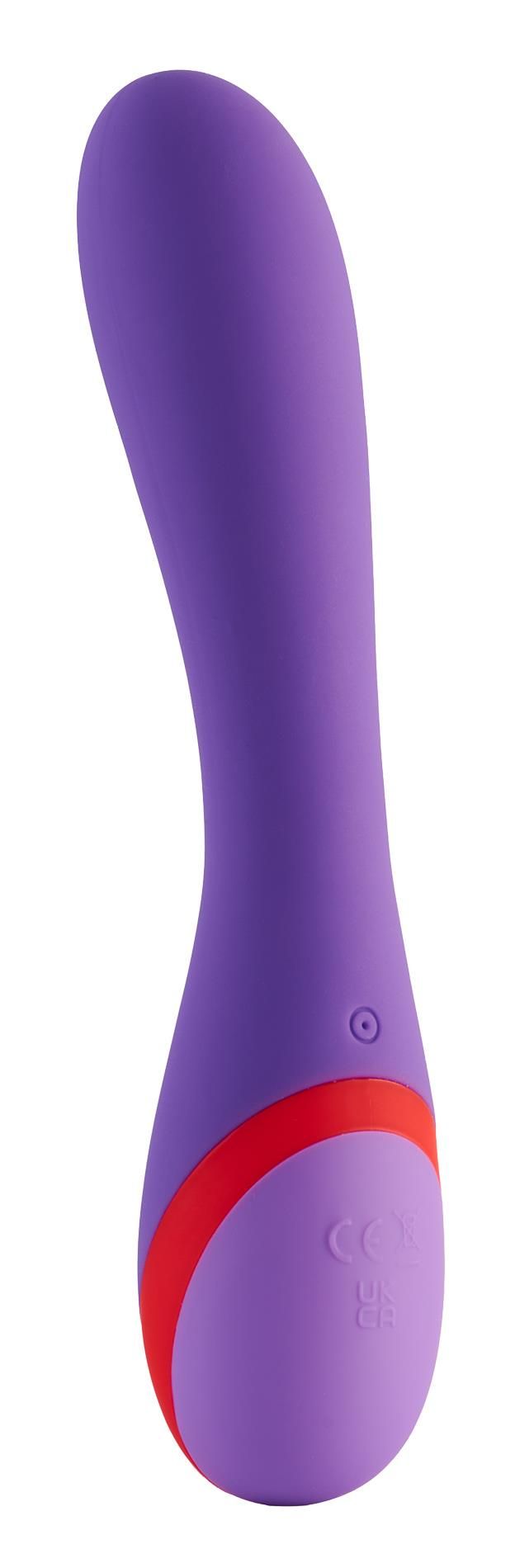 Wibrator Dream Toys Twin Toned, 19 cm (fioletowy)