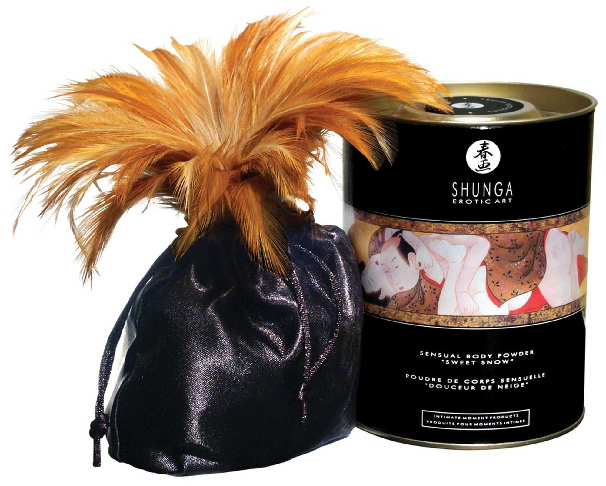Съедобная пудра для тела Shunga Sensual Body Powder мед, 225 г