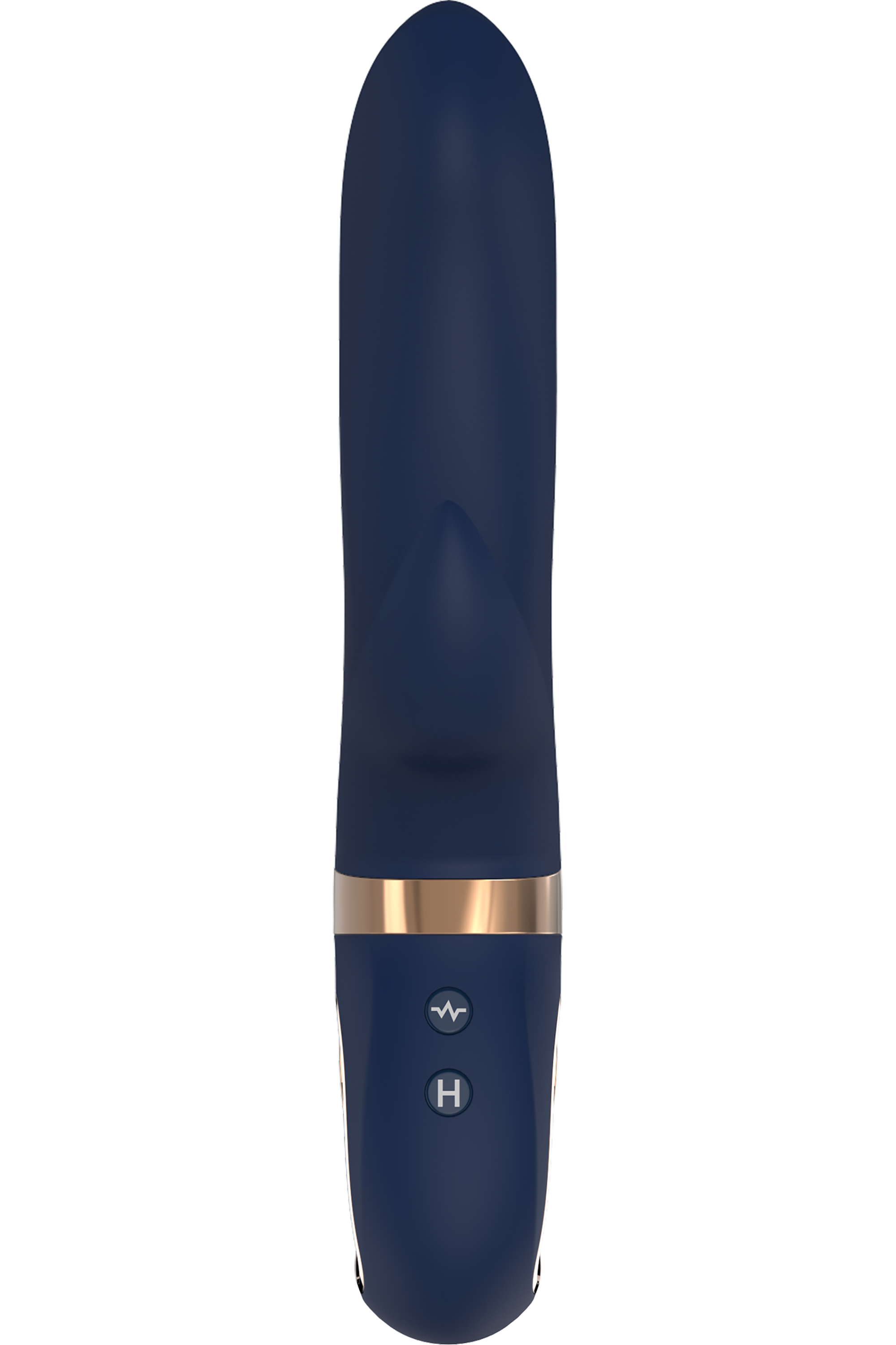 Вибратор-кролик Goddess Collection Atropos, 23 см (синий)