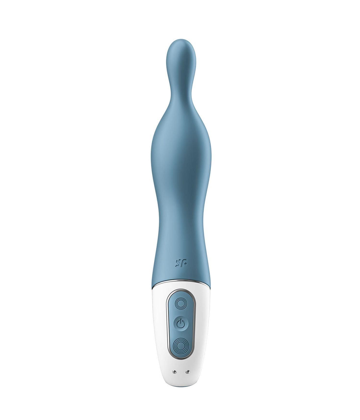 Вибратор Satisfyer A-Mazing 1, 21,7 см (голубой)