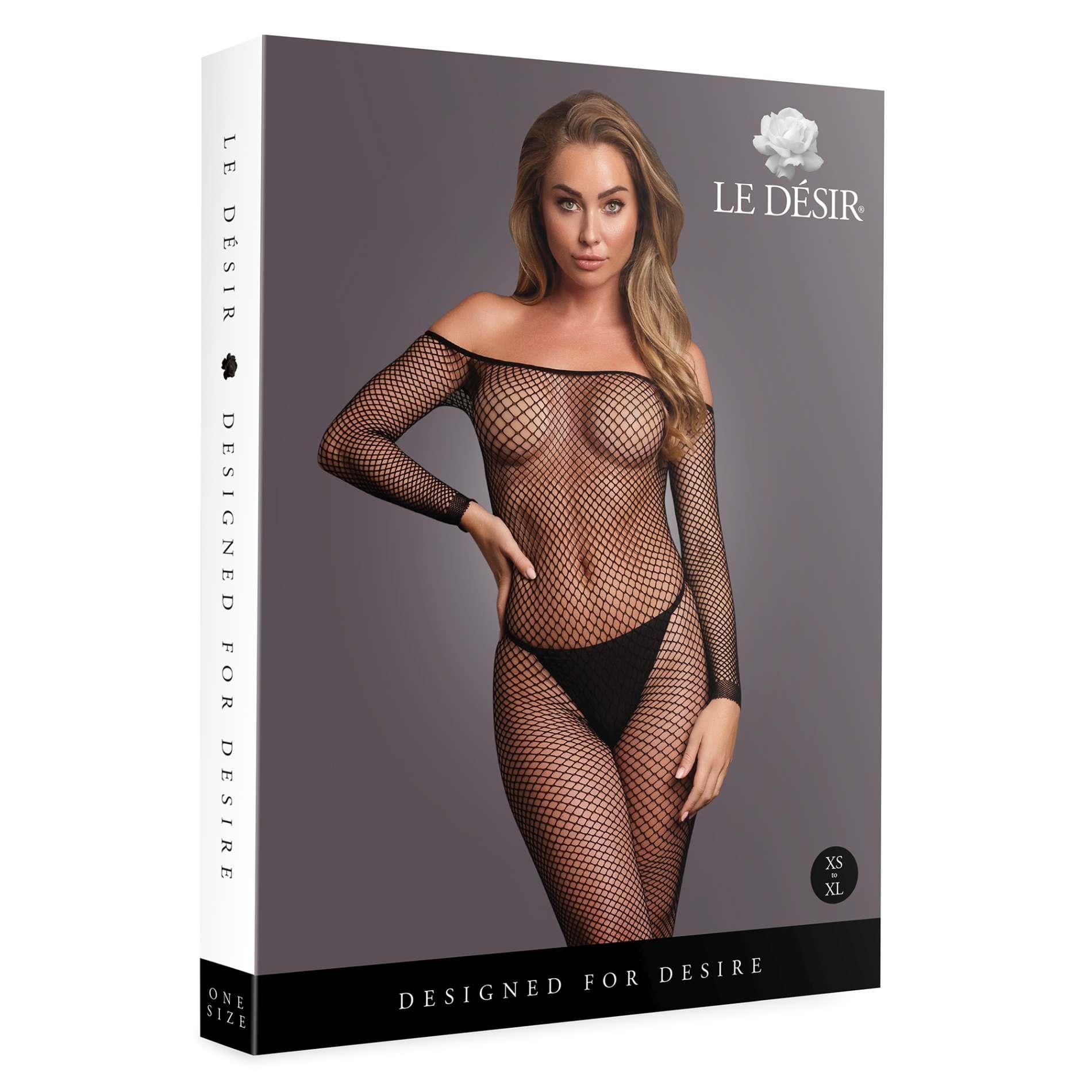 Бодистокинг Le Désir With Off Shoulder Neckline, One Size (черный)