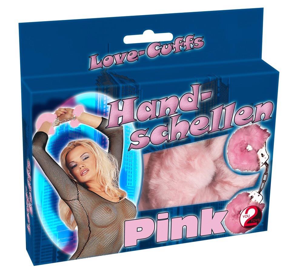 Наручники Orion Handschellen Love Cuffs, 28 см (рожевий)