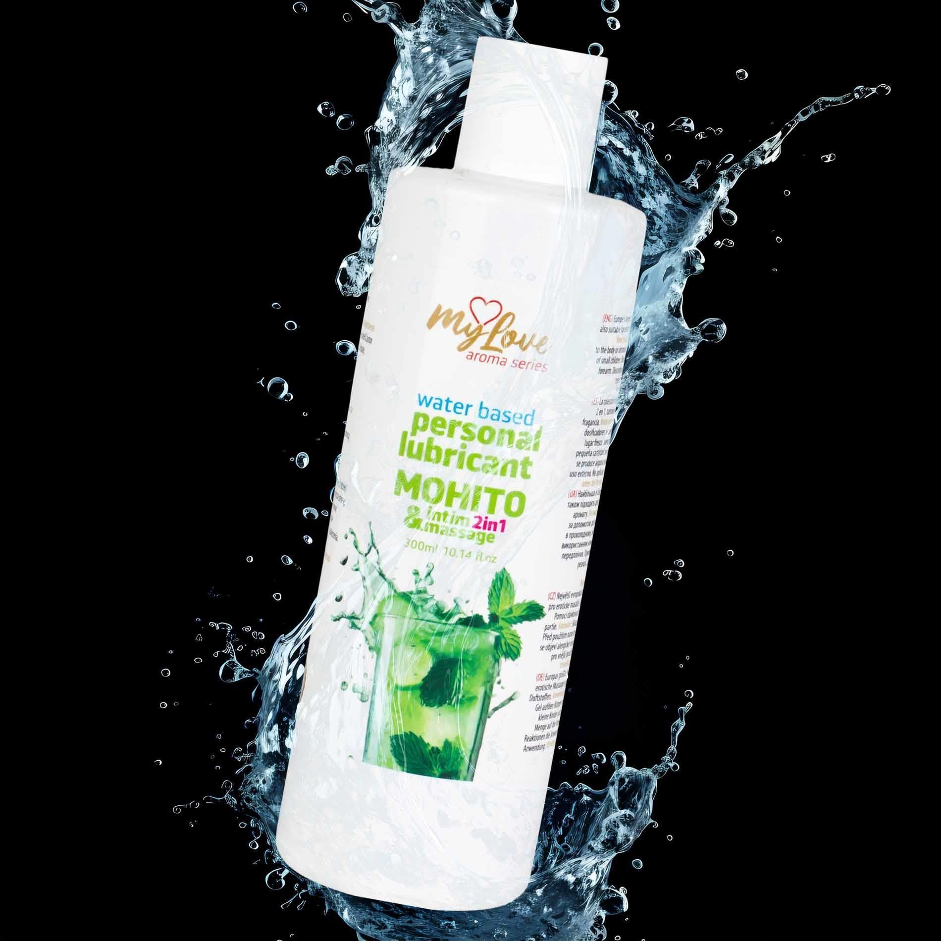 Lubrykant MyLove Aroma Series Intim&Massage 2w1 Mohito, 300 ml