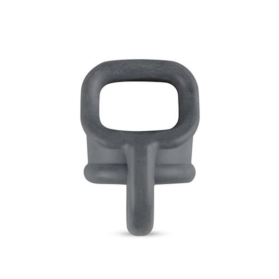 Эрекционное кольцо Boners Liquid Silicone Ball Splitter, 7 см (серый)