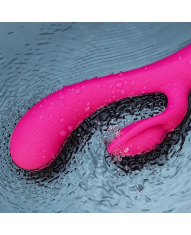 Wibrator królik Lovetoy L'Allure Swirl, 19.5 cm (różowy)