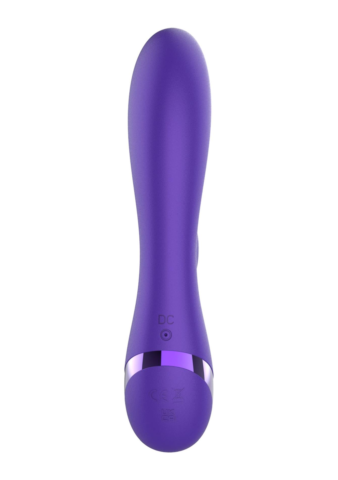 Вибратор-кролик Xocoon Unchained Love G-Spot, 19 см (фиолетовый)