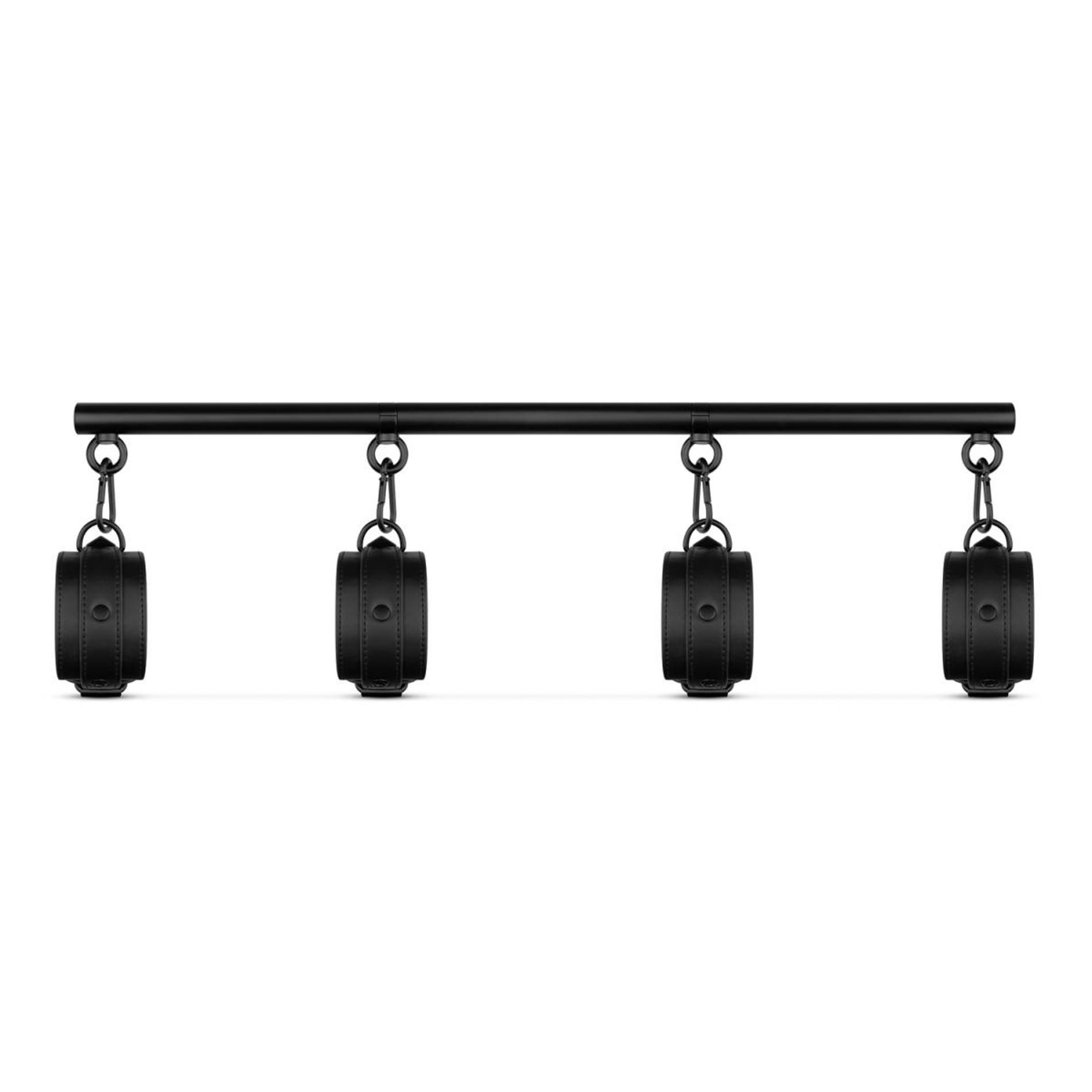 Bedroom Fantasies Adjustable Spreader Bar - Drążek rozpierający, Czarny, 62 cm