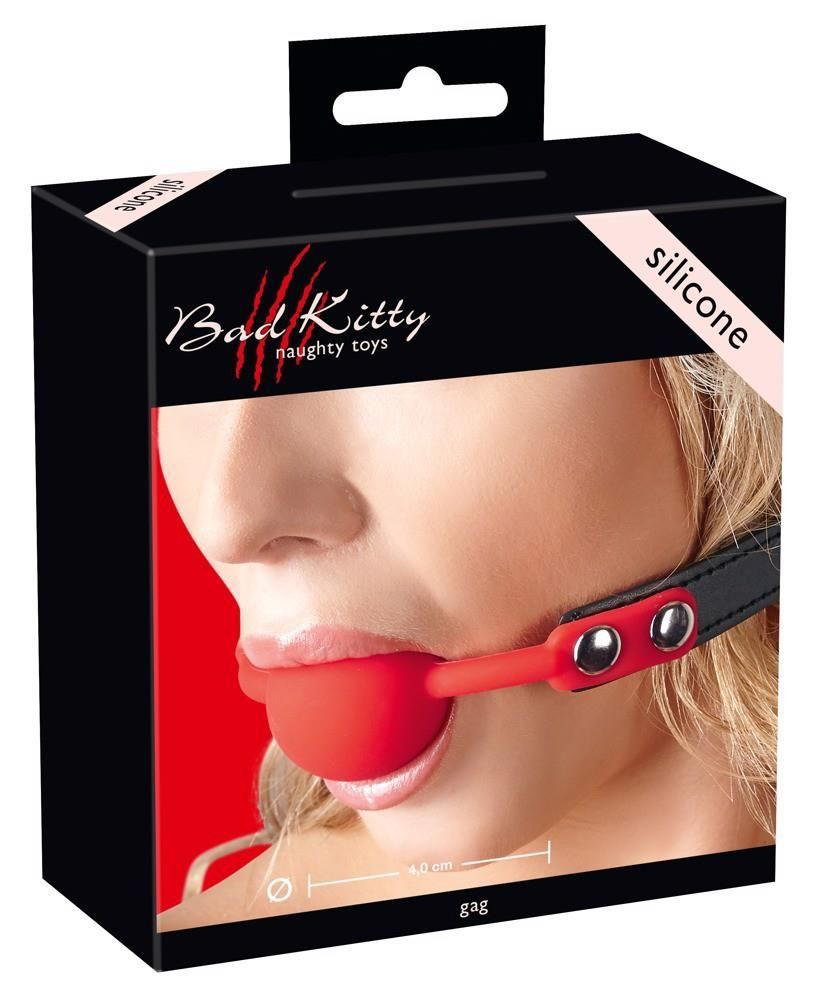 Кляп кулька Orion Bad Kitty Naughty Toys Gag (червоний)