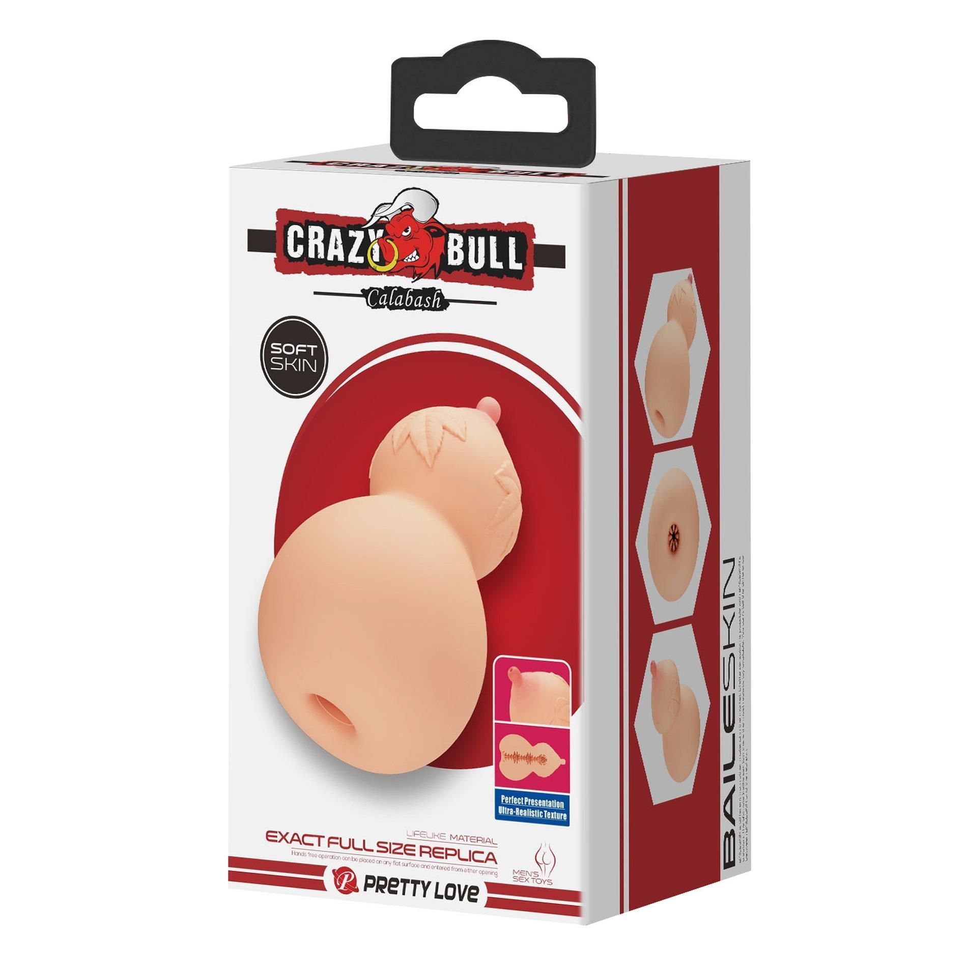 Мастурбатор Crazy Bull Calabash (телесный)