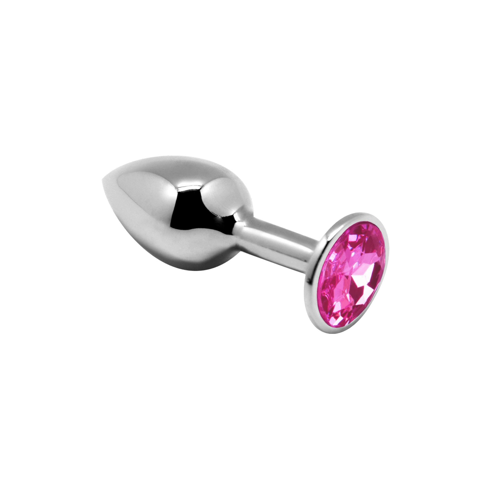 Korek analny Alive Mini Metal Butt Plug S, 7 cm (różowy)
