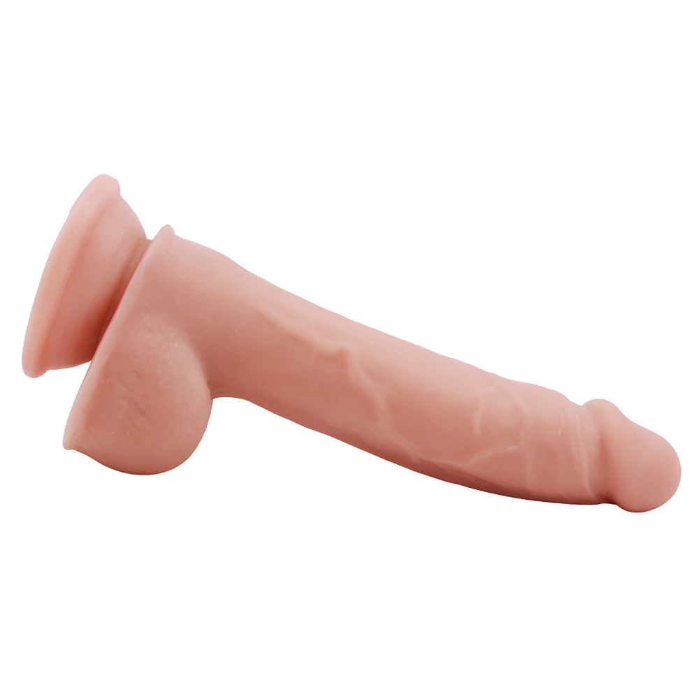 Фаллоимитатор Mister Dixx Dual Density 7,6", 19,5 см (телесный)