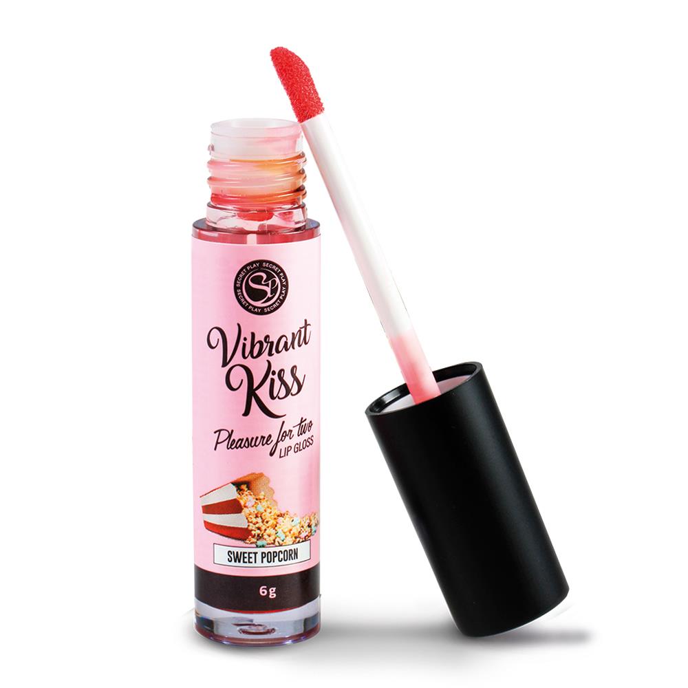 Блеск для губ Secret Play Vibrant Kiss Popcorn, 6 мл