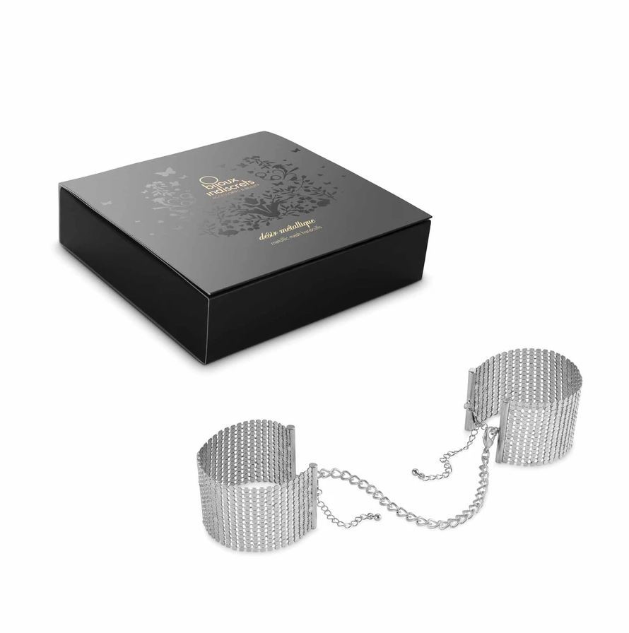 Наручники Bijoux Indiscrets Desir Metallique (срібні)