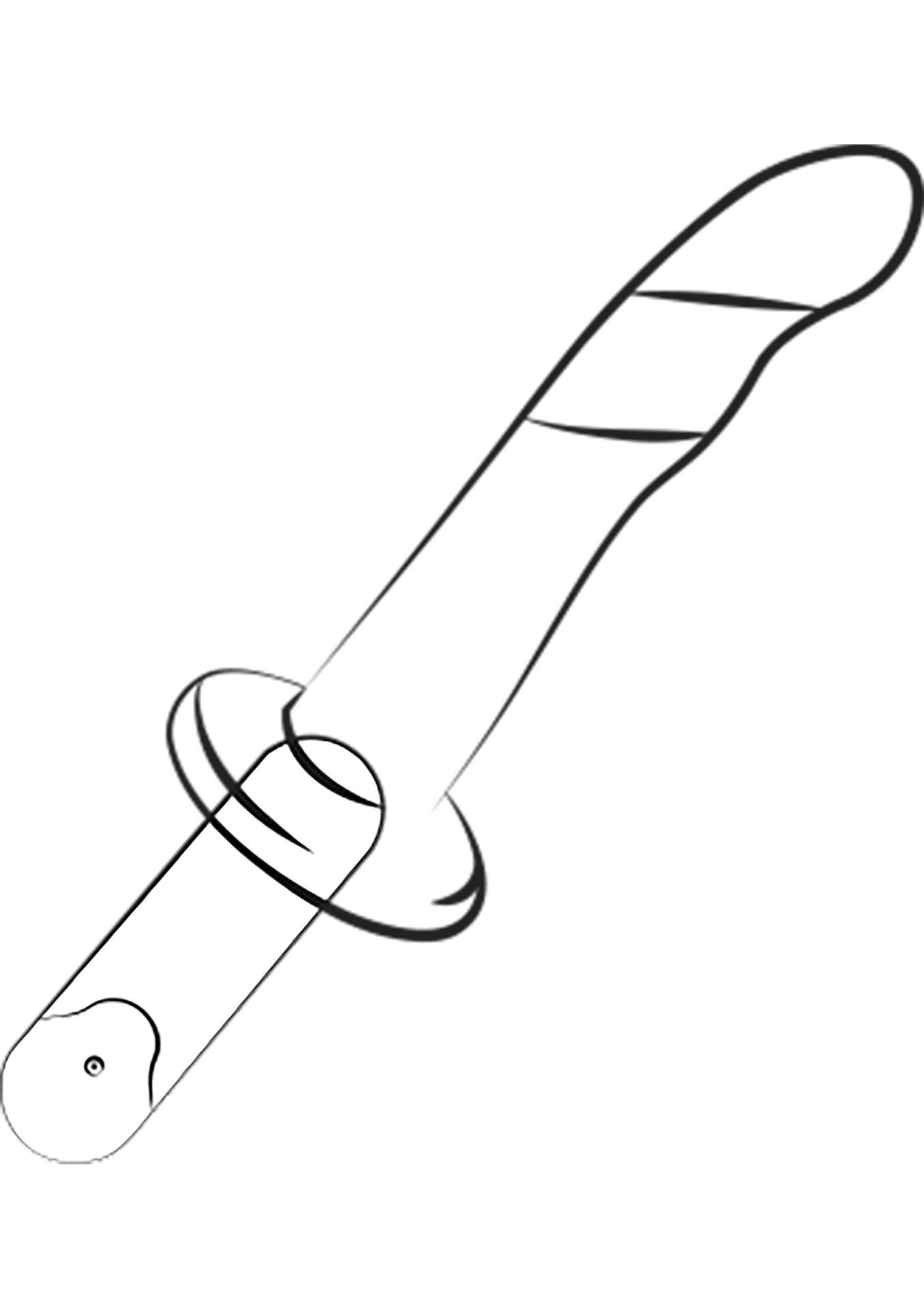 Фаллоимитатор Romp Dizi, 18 см (оранжевый)