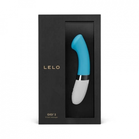 Вибратор Lelo Gigi 2, 16,5 см (голубой)