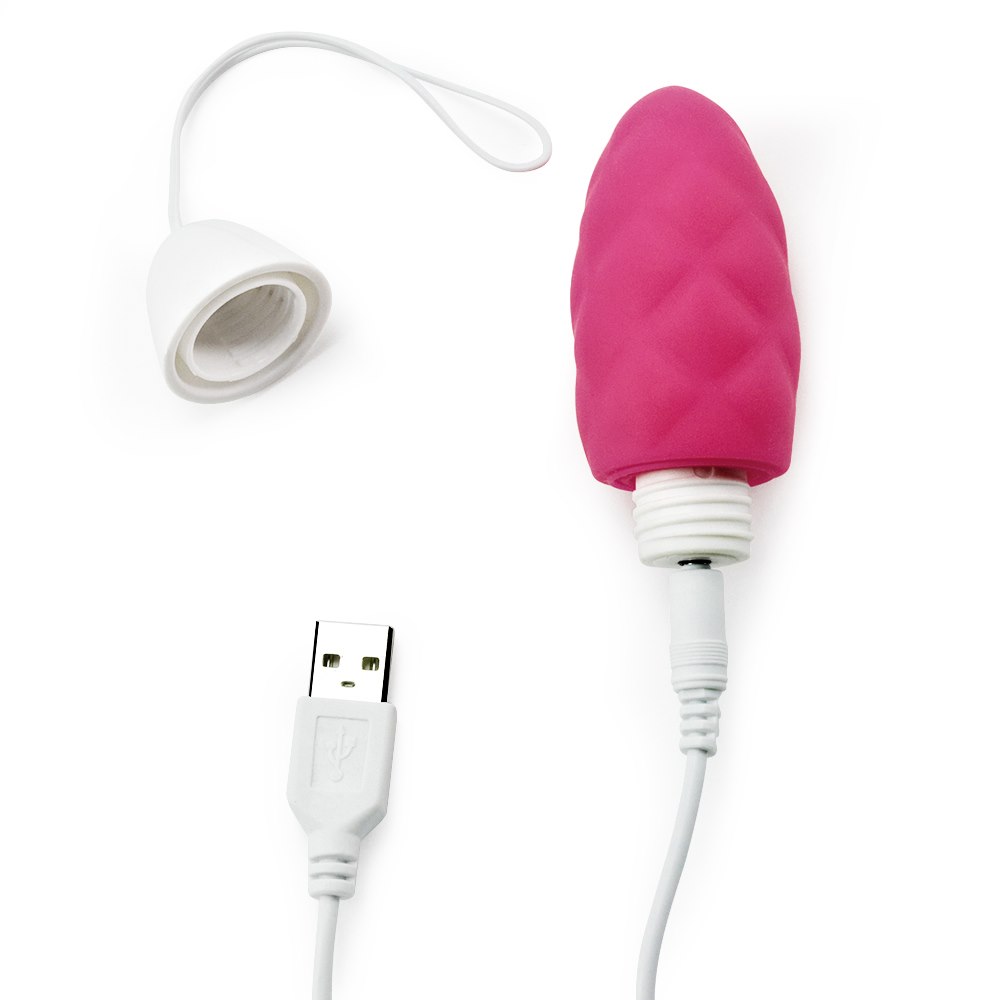 Виброяйцо Lovetoy IJoy Wireless Rechargeable Remote Control Egg, 8 см (розовый)