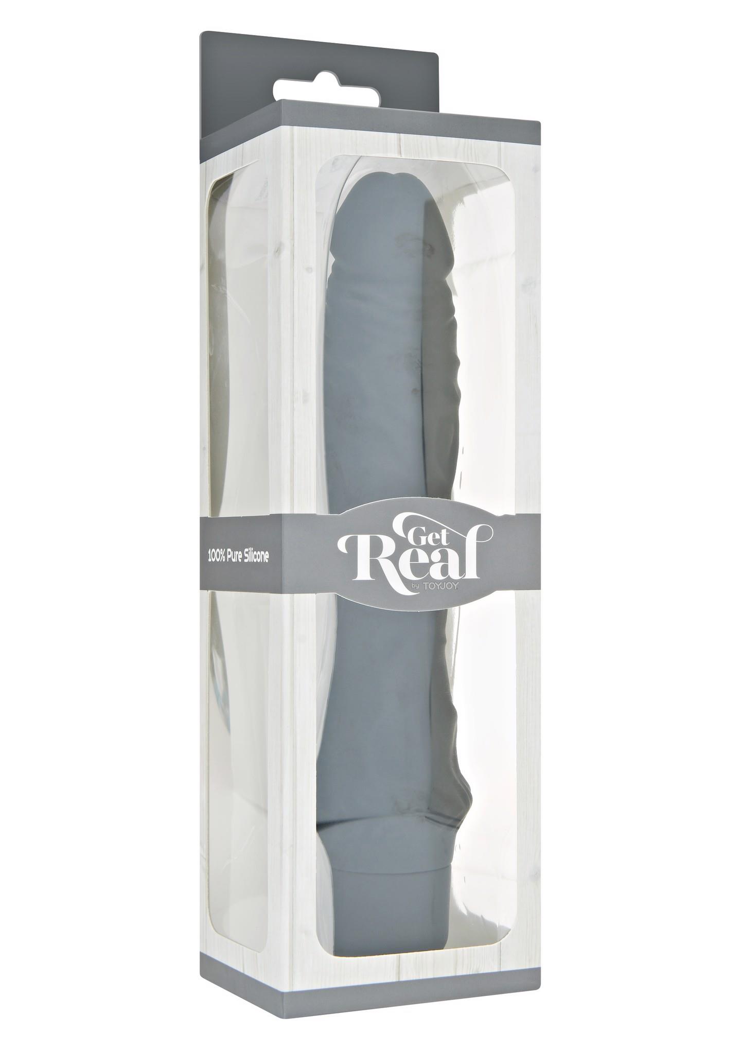Вибратор Get Real Classic Large, 25 см (черный)