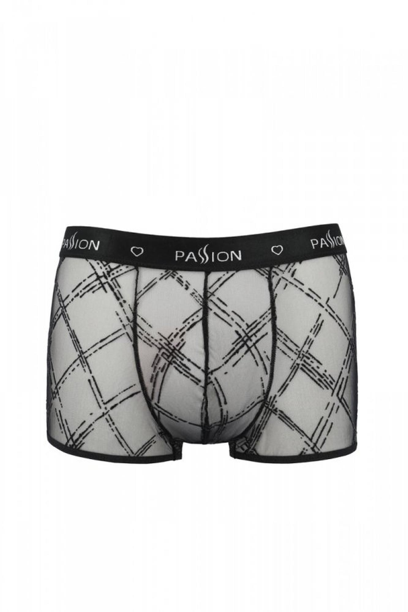 Сексуальные мужские трусы Passion Free Your Senses Short James 032, S/M (черный)
