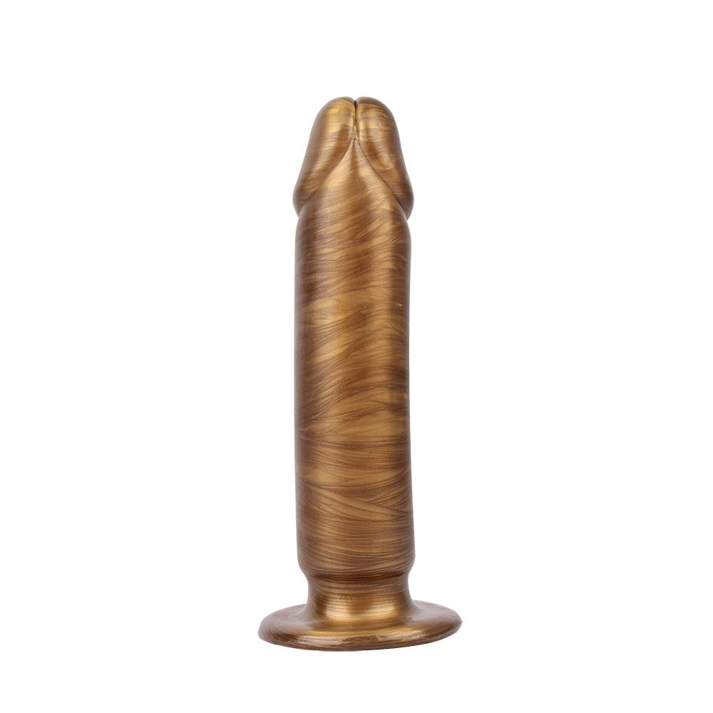Фаллоимитатор Dark Muscle Phut Dong, 22 см (золотой)