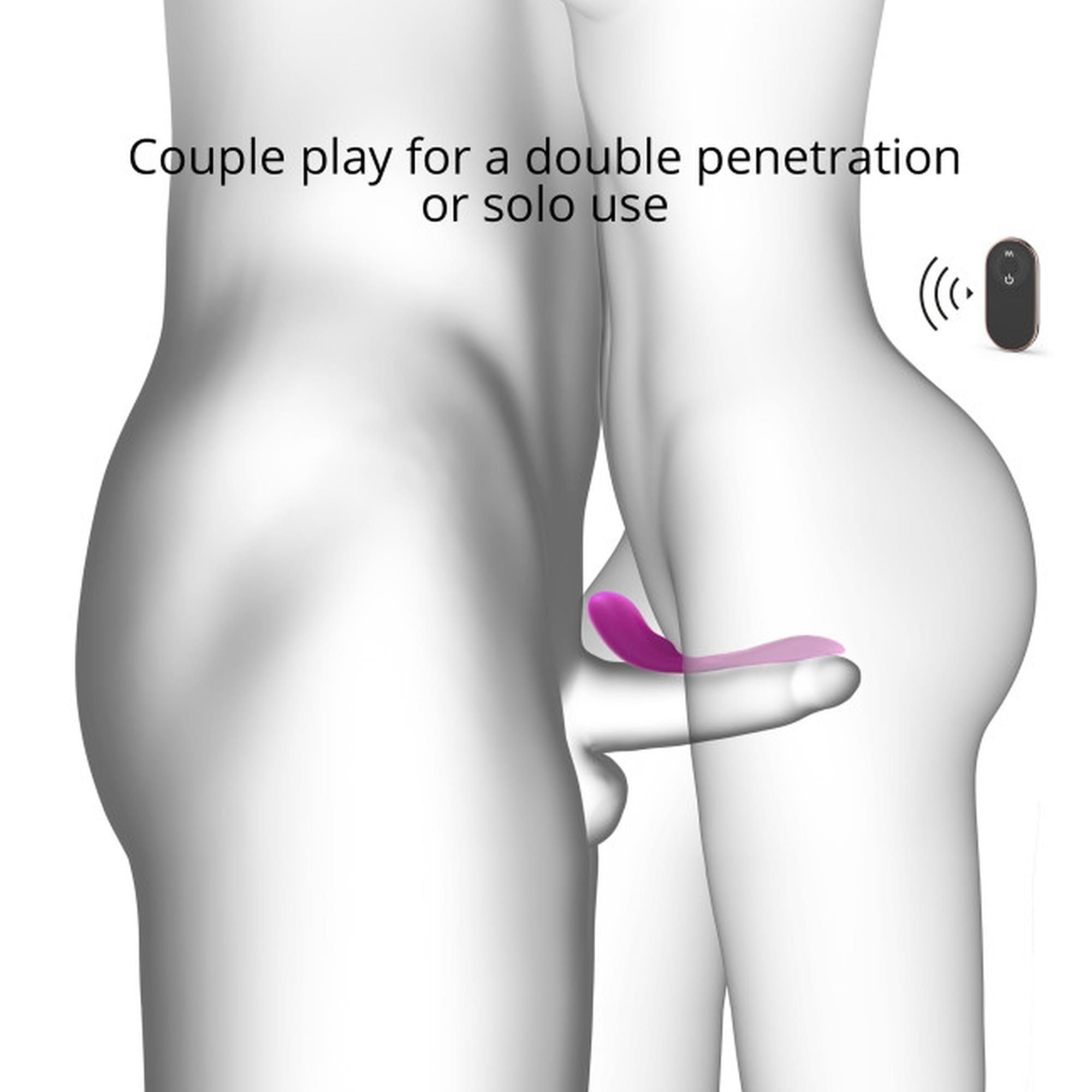 Wibrator Love To Love Match Up, 10 cm (fioletowy)