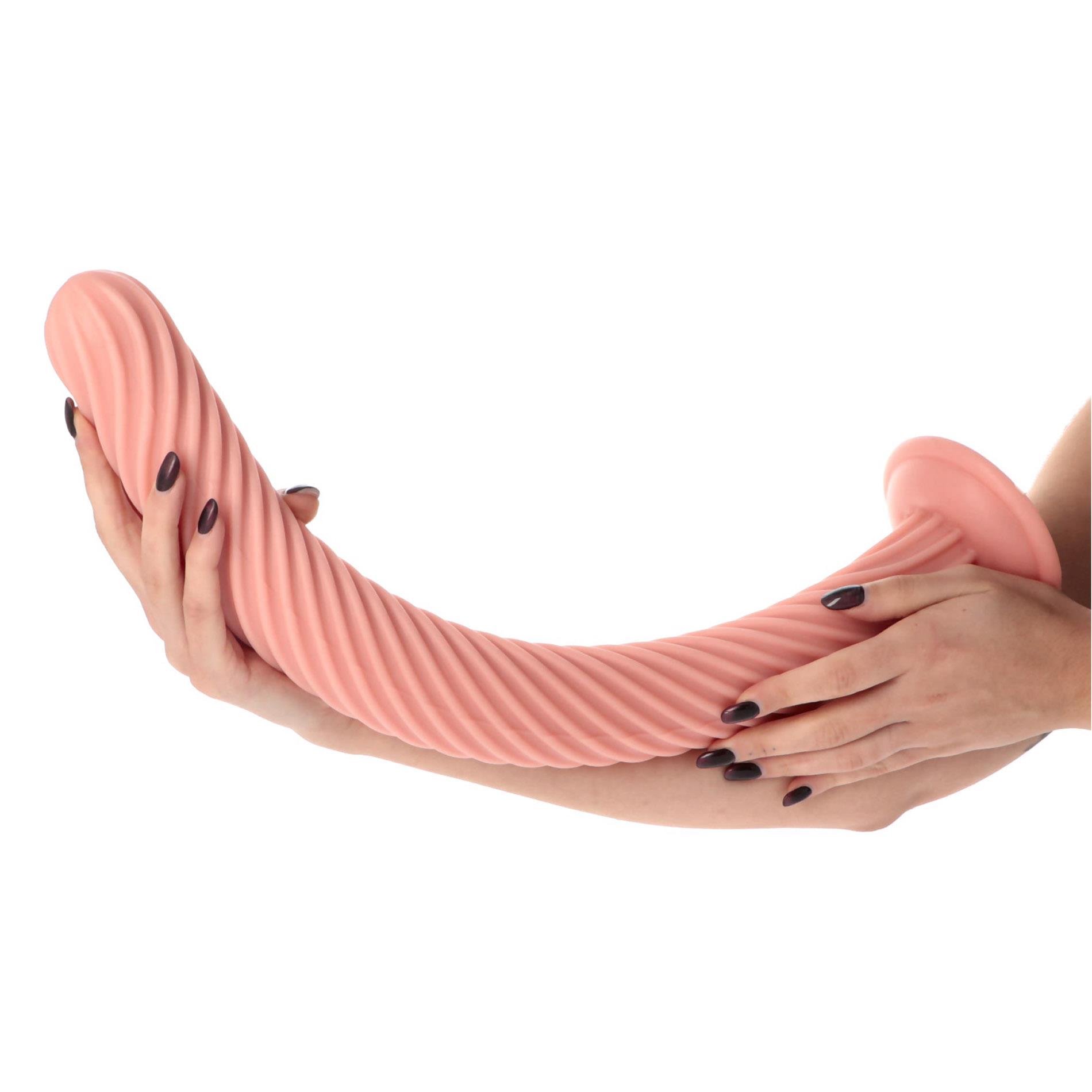 Korek analny do fistingu Toyz4lovers Gunung, 51 cm (w kolorze cielistym)